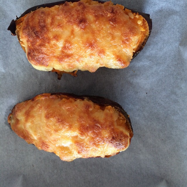 芝士奶油焗红薯