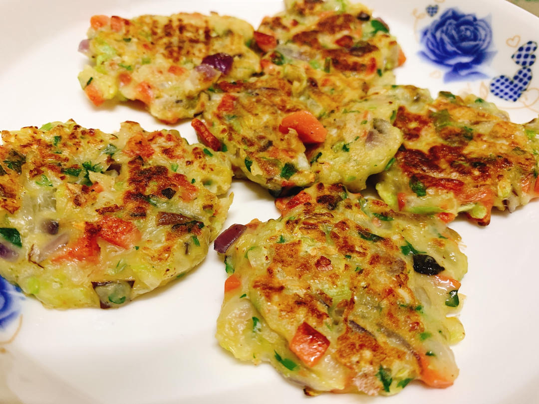 娃娃菜鸡蛋饼