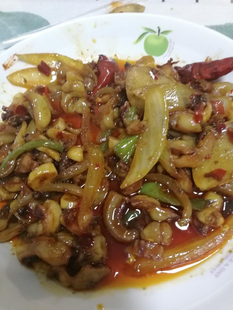 巨下饭的章鱼🐙足的做法