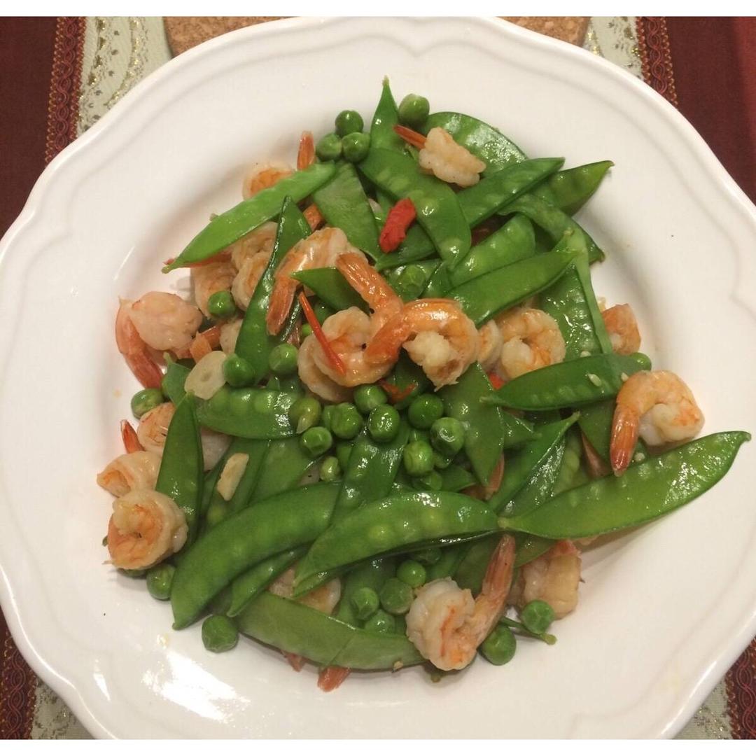 荷兰豆香肠意面