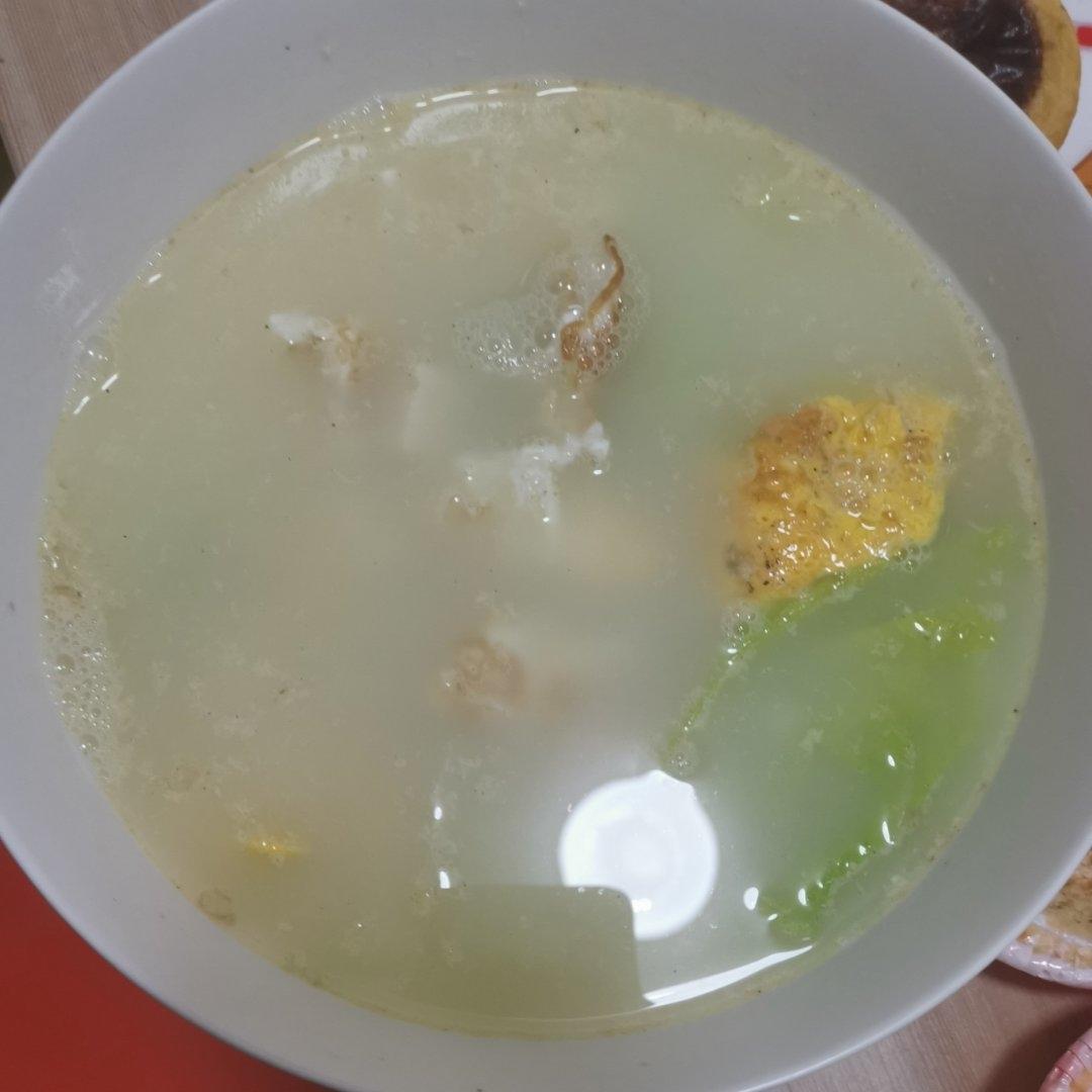 白菜豆腐汤