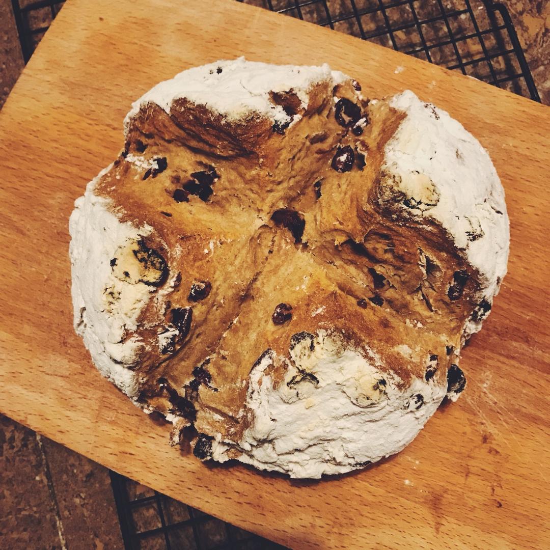 全麦苏打面包丨健康·烘焙