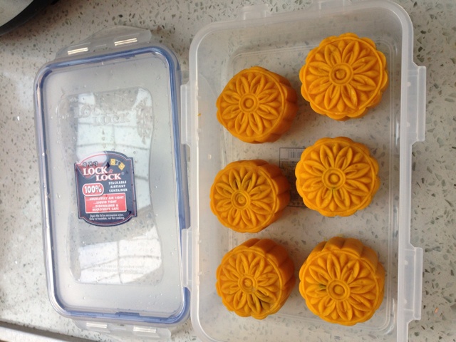 紫薯奶黄月饼（不需烤箱的月饼）