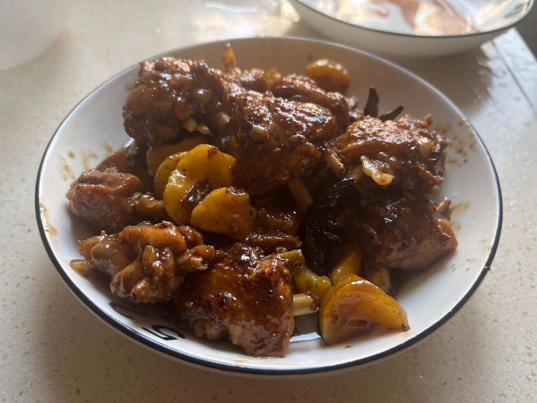 板栗烧鸡翅