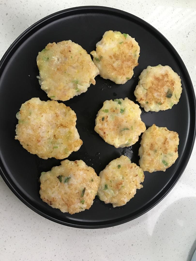 自制虾饼