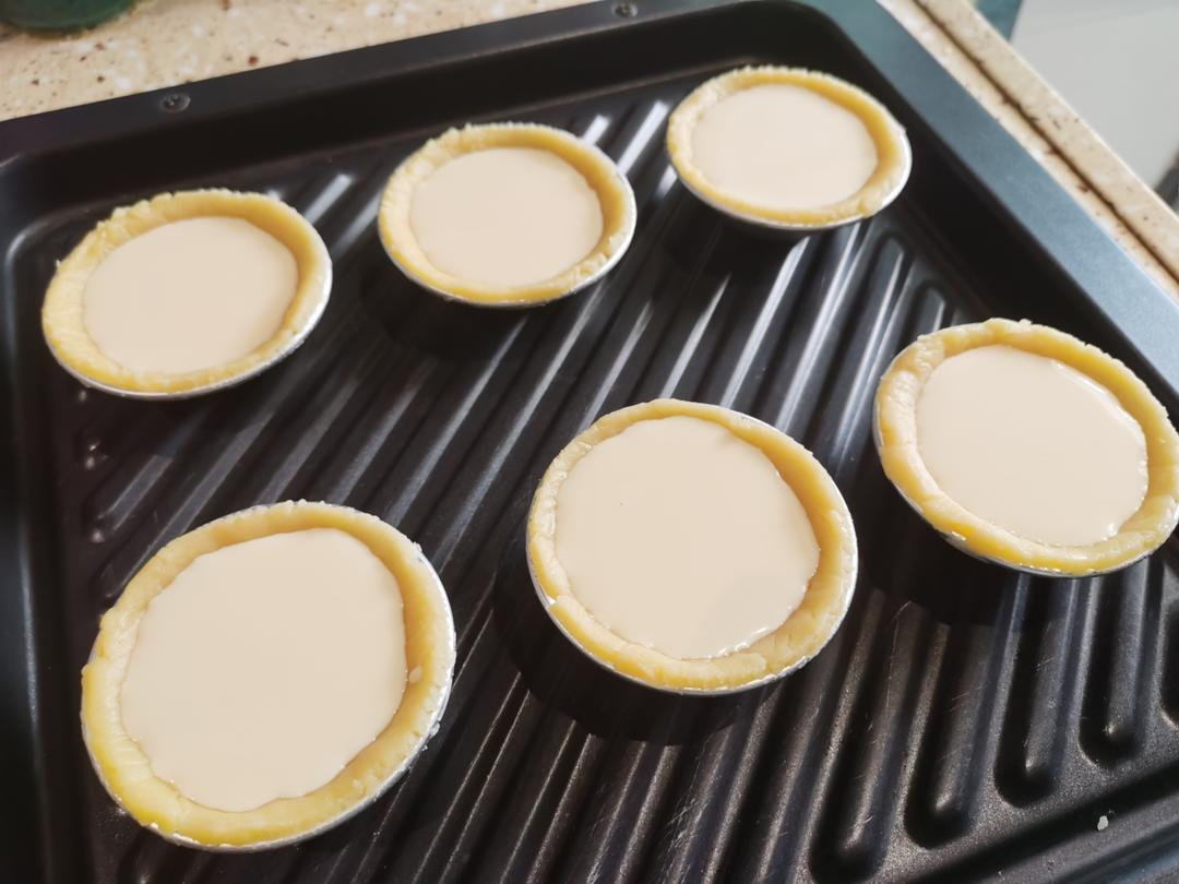 【视频食谱】不用开酥的曲奇蛋挞