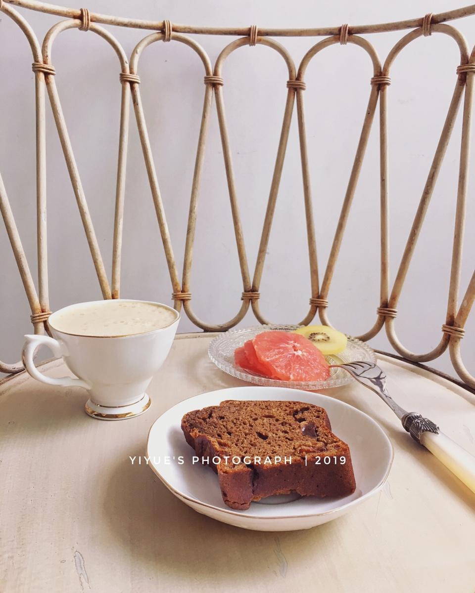 全麦特浓摩卡朗姆提子快手面包【健康主食】