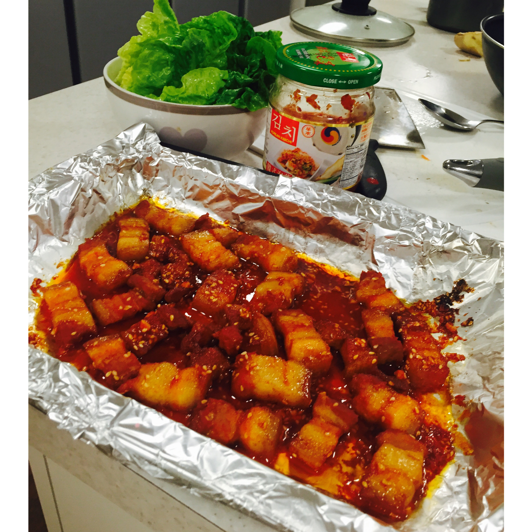 韩式烤五花肉