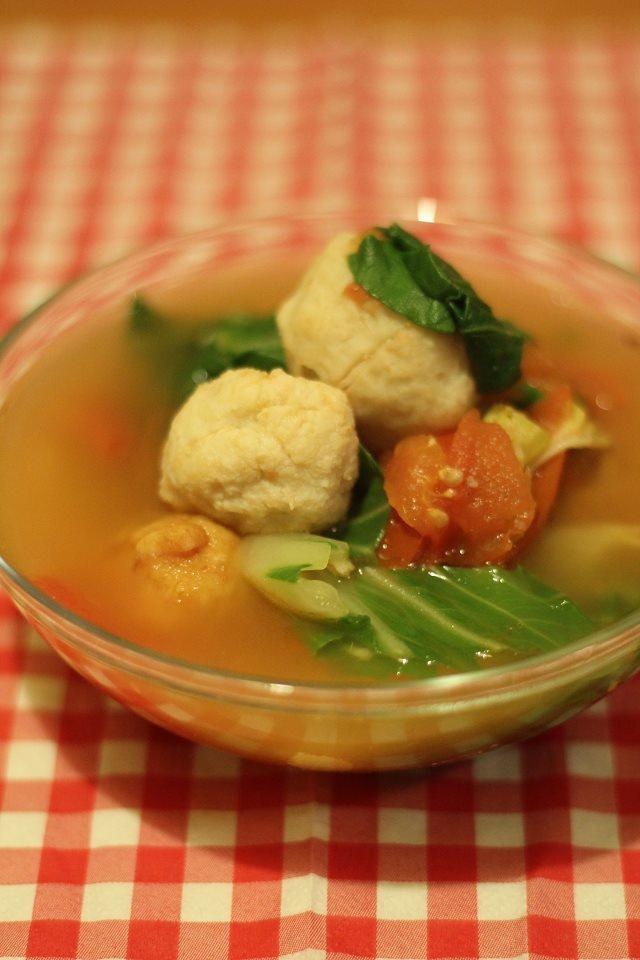 董太的私房菜--青菜鱼丸汤的做法