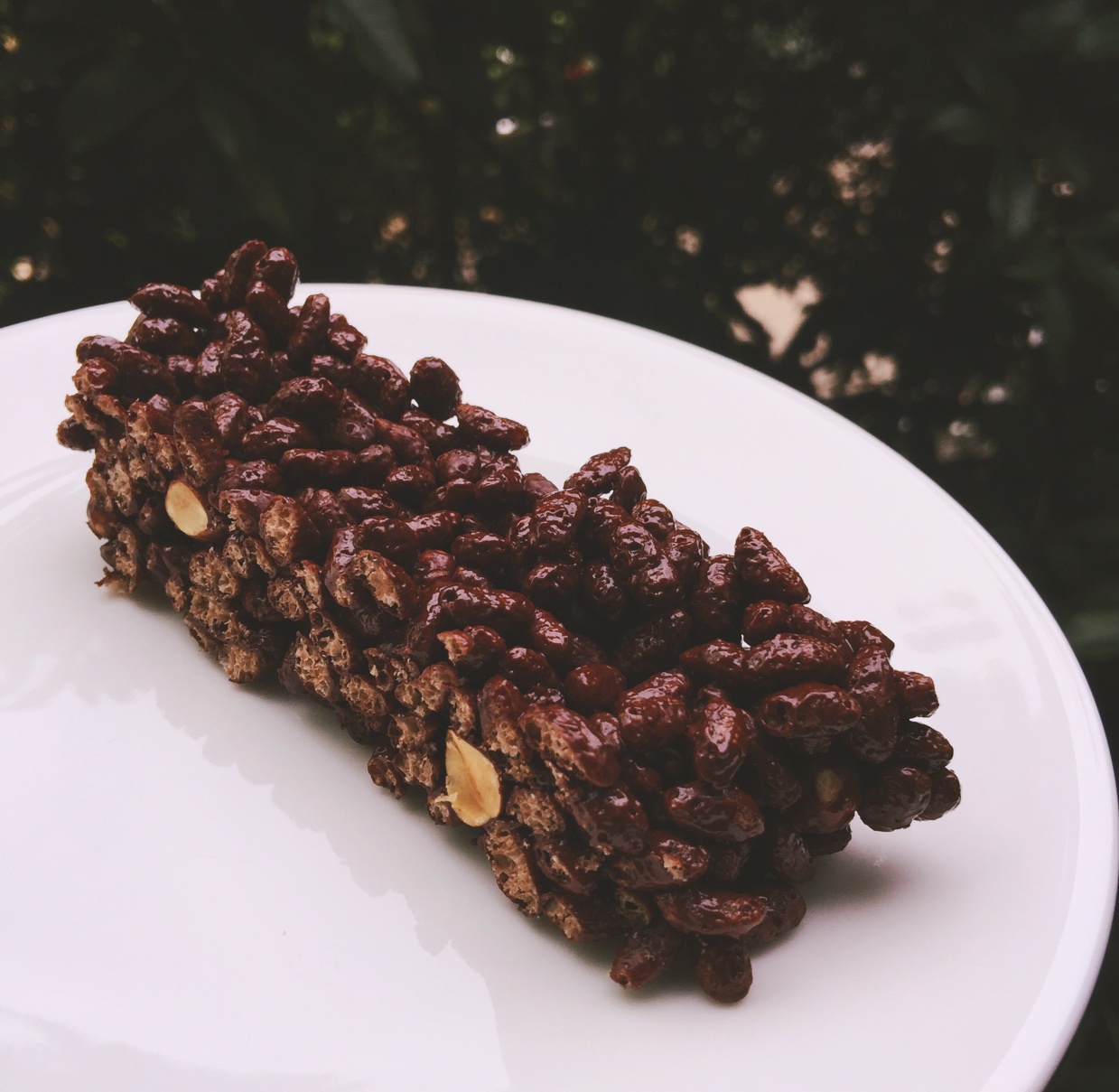 黑巧克力脆香米（Crispy Puffed Rice with Dark Chocolate)