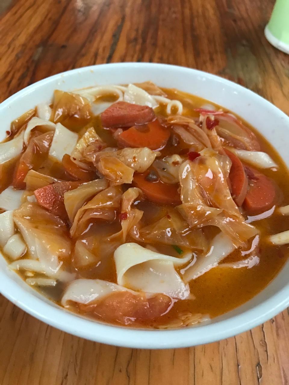 西红柿鸡蛋面片