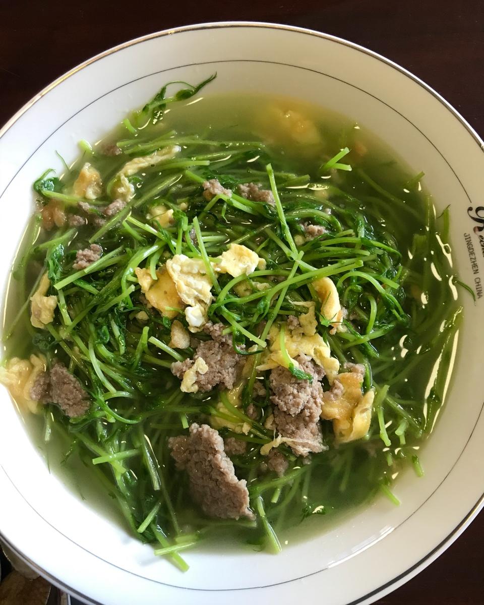 上汤豆苗