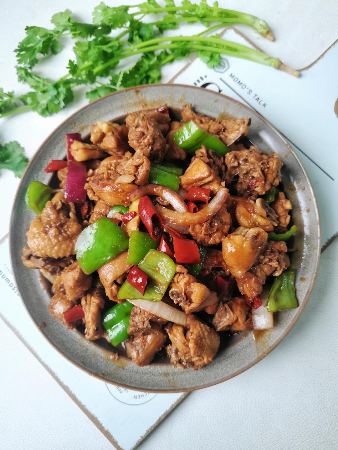 家常菜～好吃的豉椒鸡球