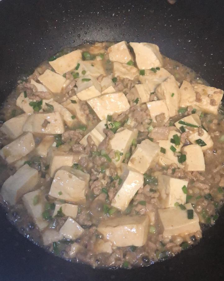 超级下饭的香菇肉沫豆腐