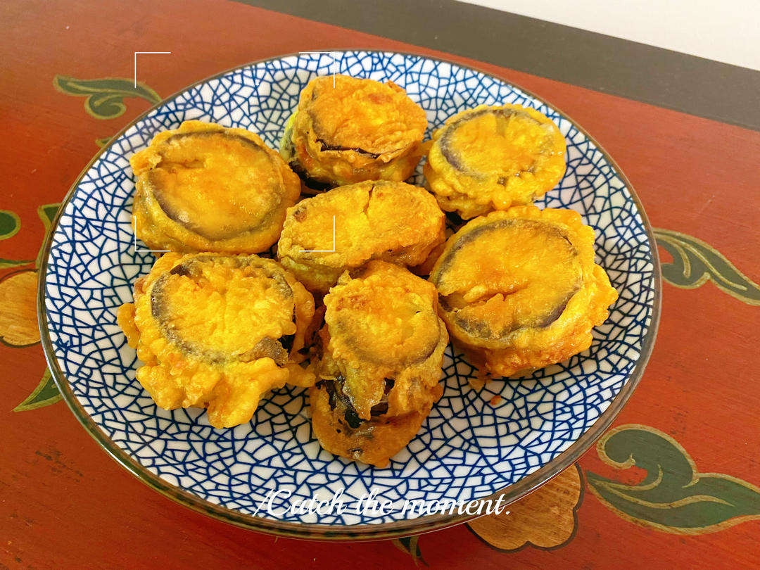 酥炸茄盒￨外酥里嫩