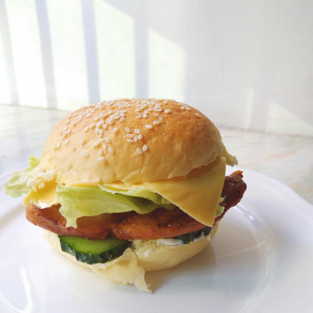 cheese面包包做的mini小汉堡---高颜值,超好味