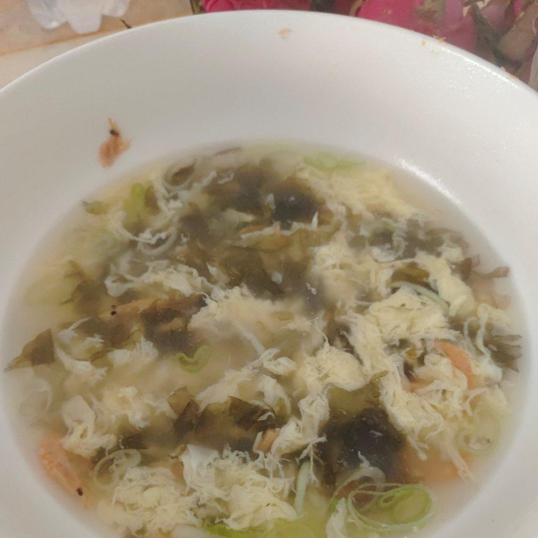 最鲜美好喝的「紫菜蛋花汤」