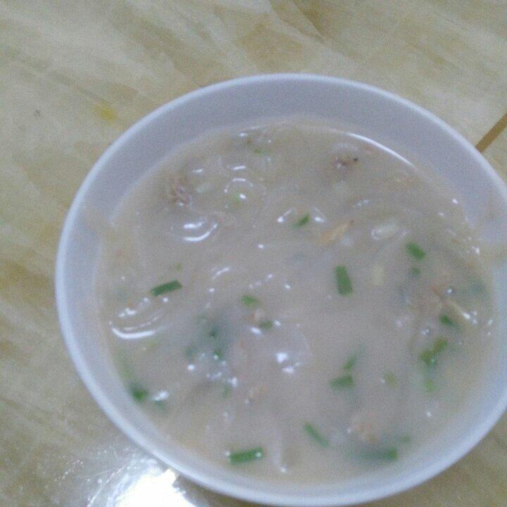 青萝卜丝咸汤