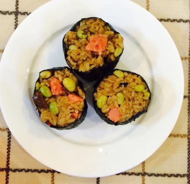 超级好吃的紫菜糯米烧卖o(〃'▽'〃)o的做法