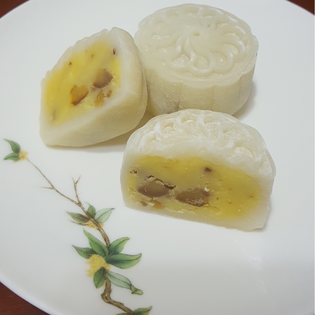 《Tinrry下午茶》冰皮月饼（奶黄馅）