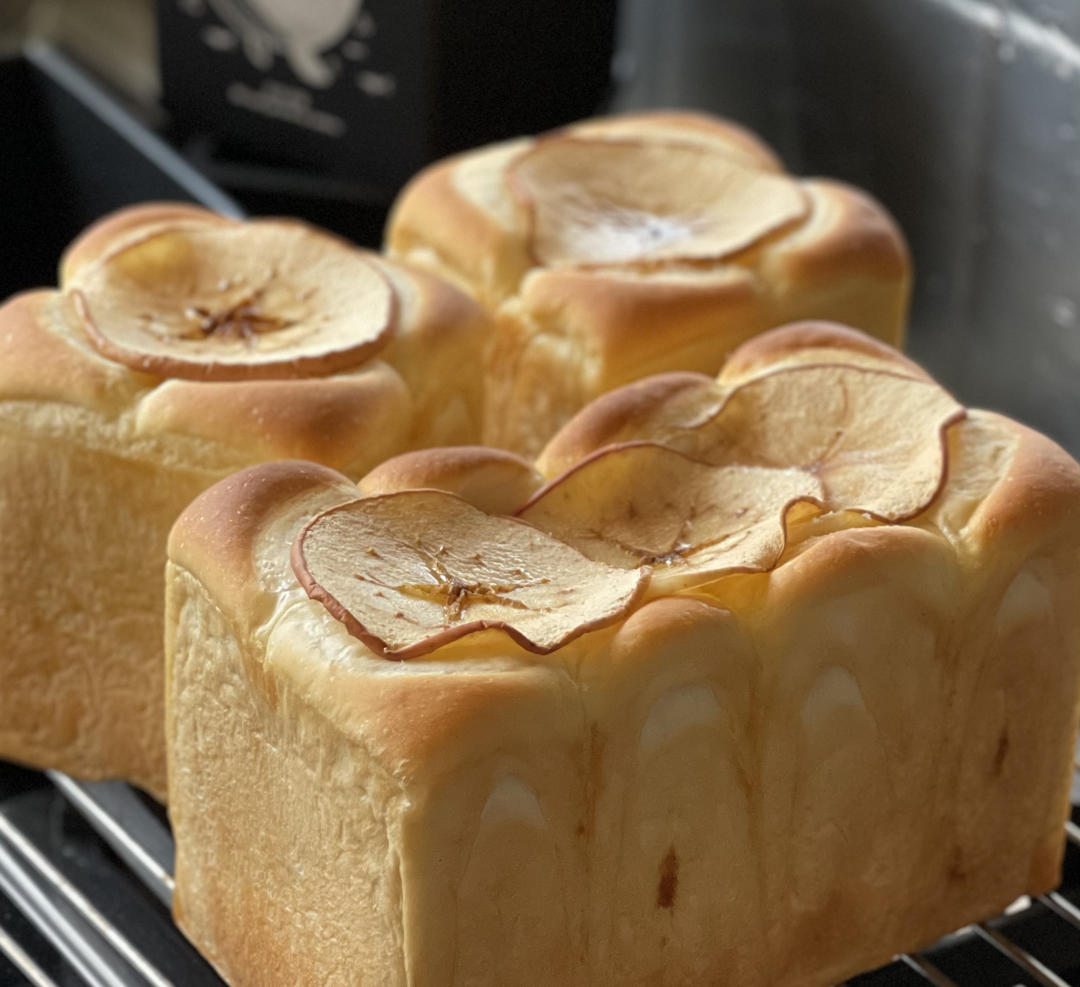 【巧用波兰种】苹果咸奶酥吐司