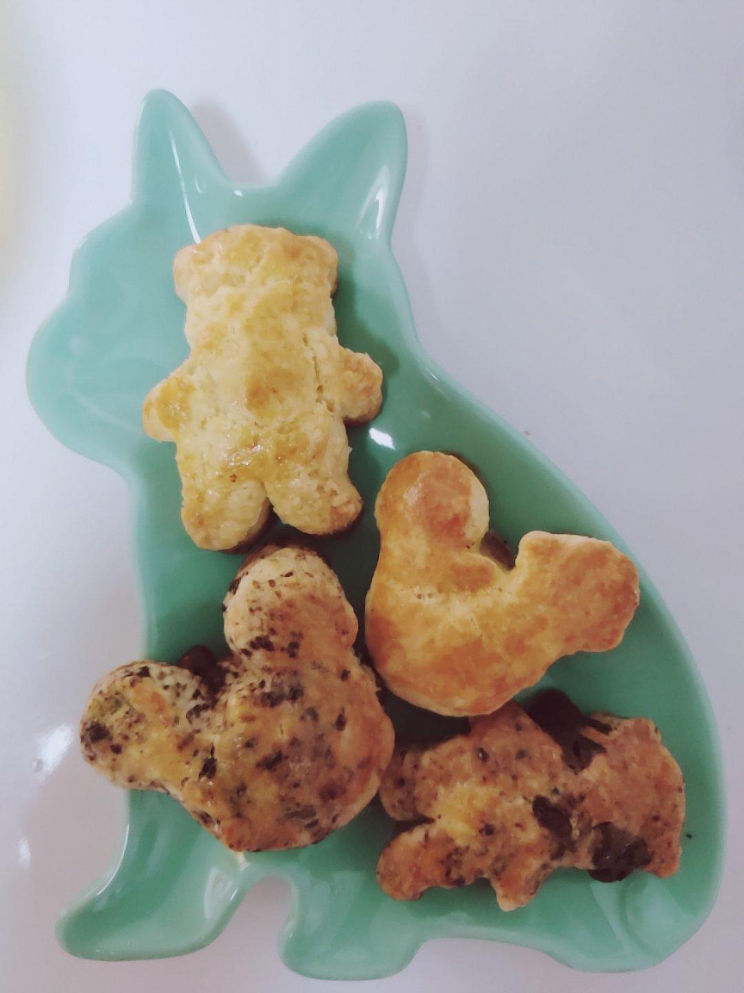 巧克力司康饼and原味司康饼