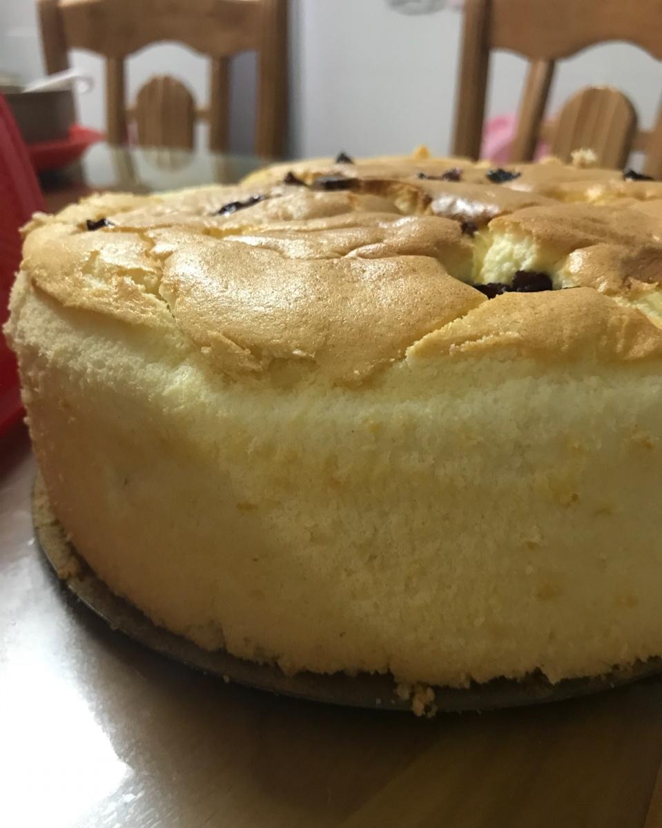 戚风蛋糕（不回缩，裱花打底首选）