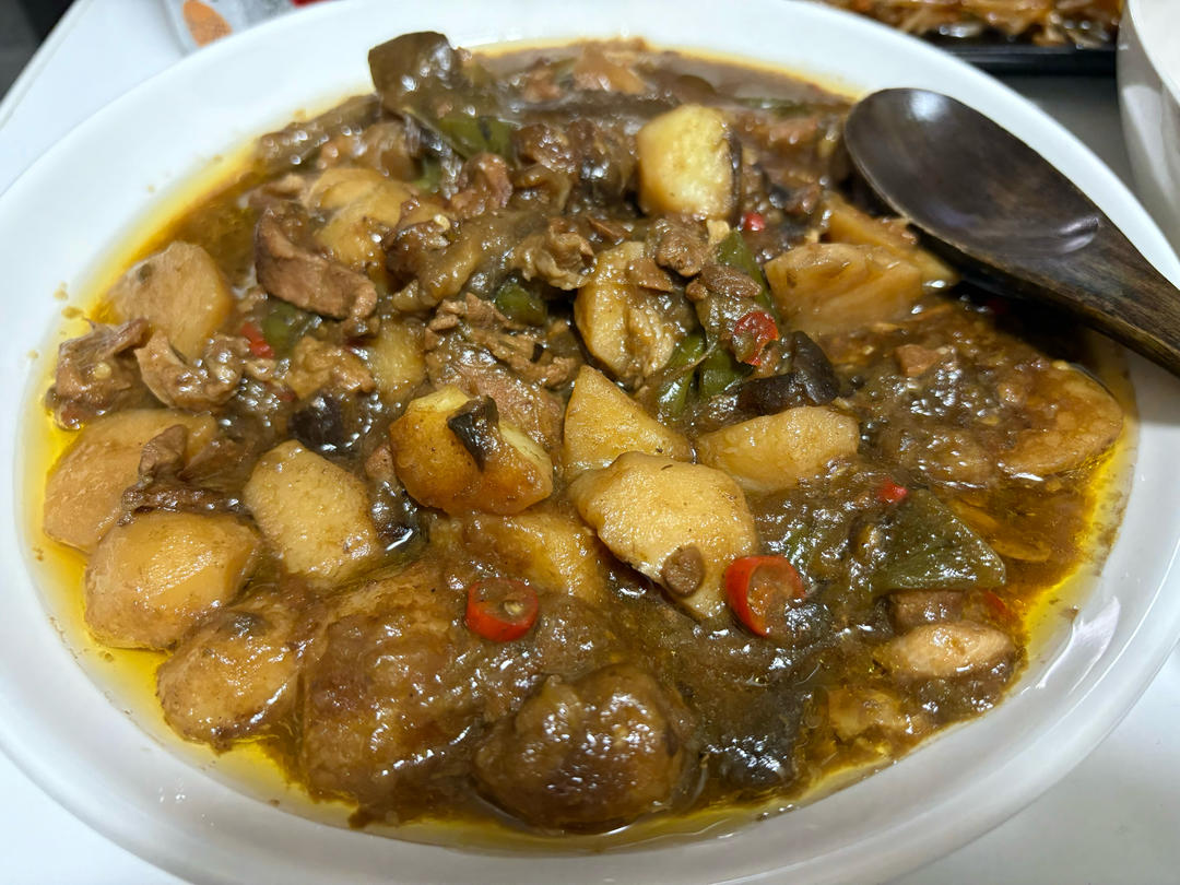 真正的正宗东北家常菜！茄子炖土豆