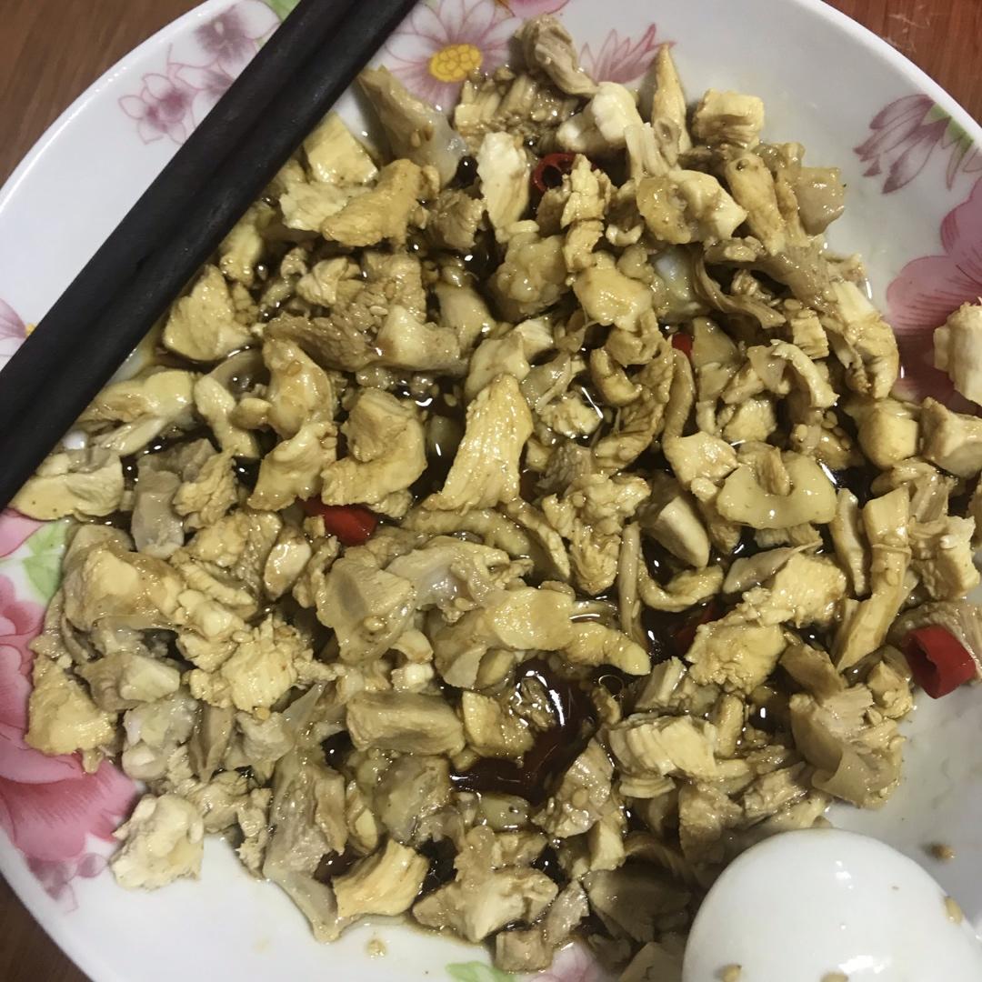香辣凉拌鸡丝
