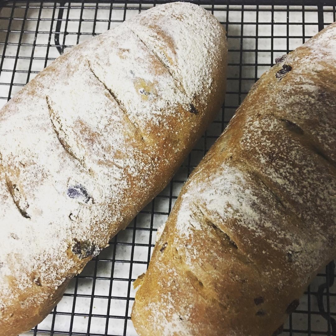 全麦核桃包～软欧包