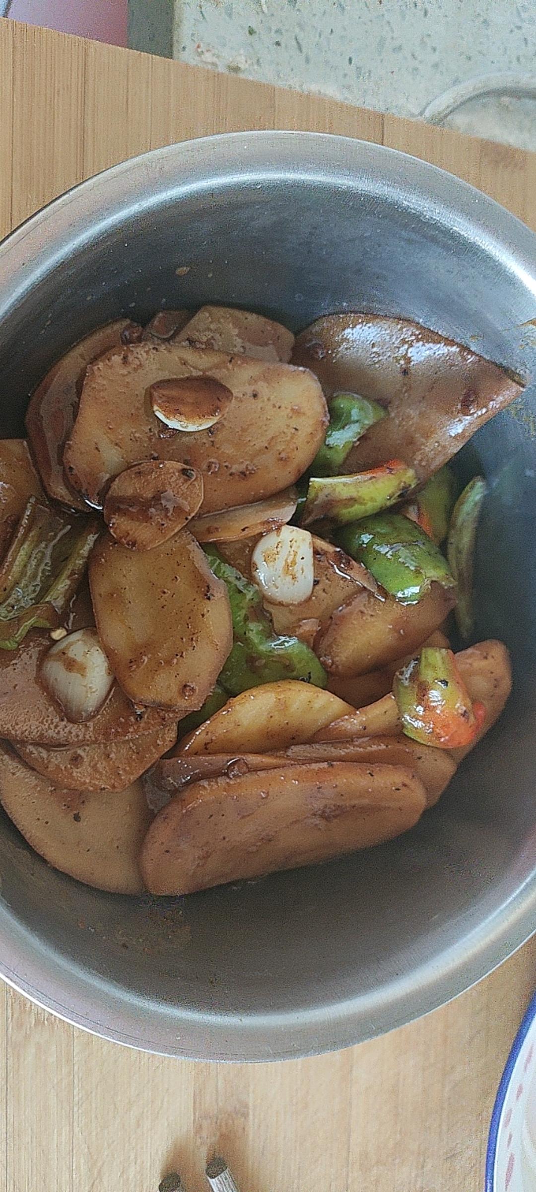 青椒土豆片