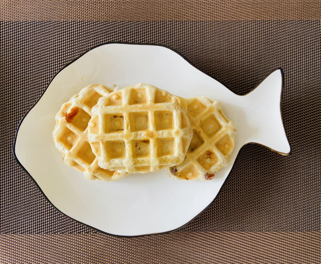 健康早餐--夹心华夫饼