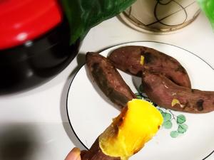 黑乐砂锅烤红薯的做法 步骤8