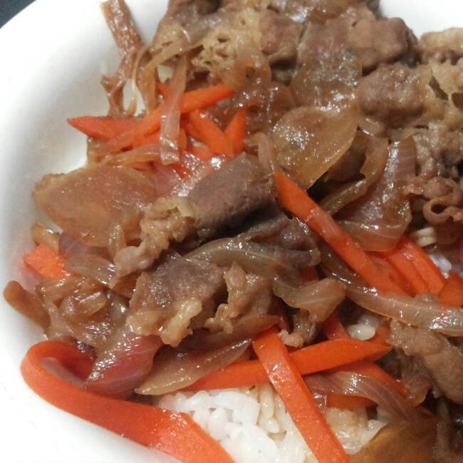 吉野家牛肉饭（牛丼）