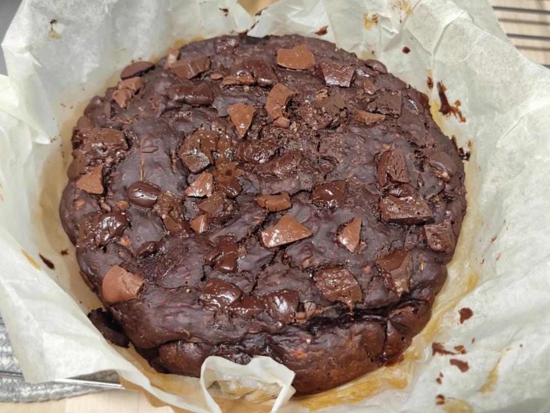 巧克力西葫芦快手面包（健康巧克力“蛋糕”）丨健康·烘焙