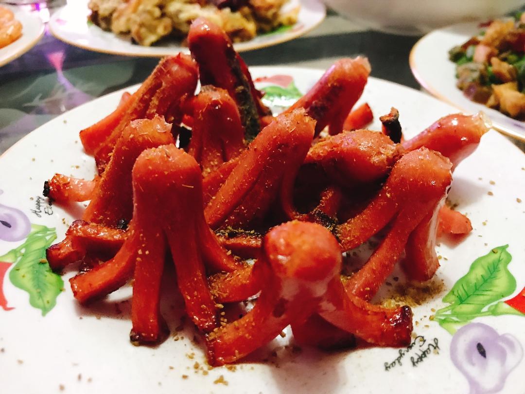 红色香肠(章鱼小香肠)