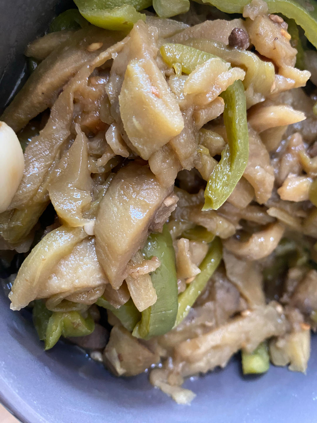 茄子🍆炒青椒