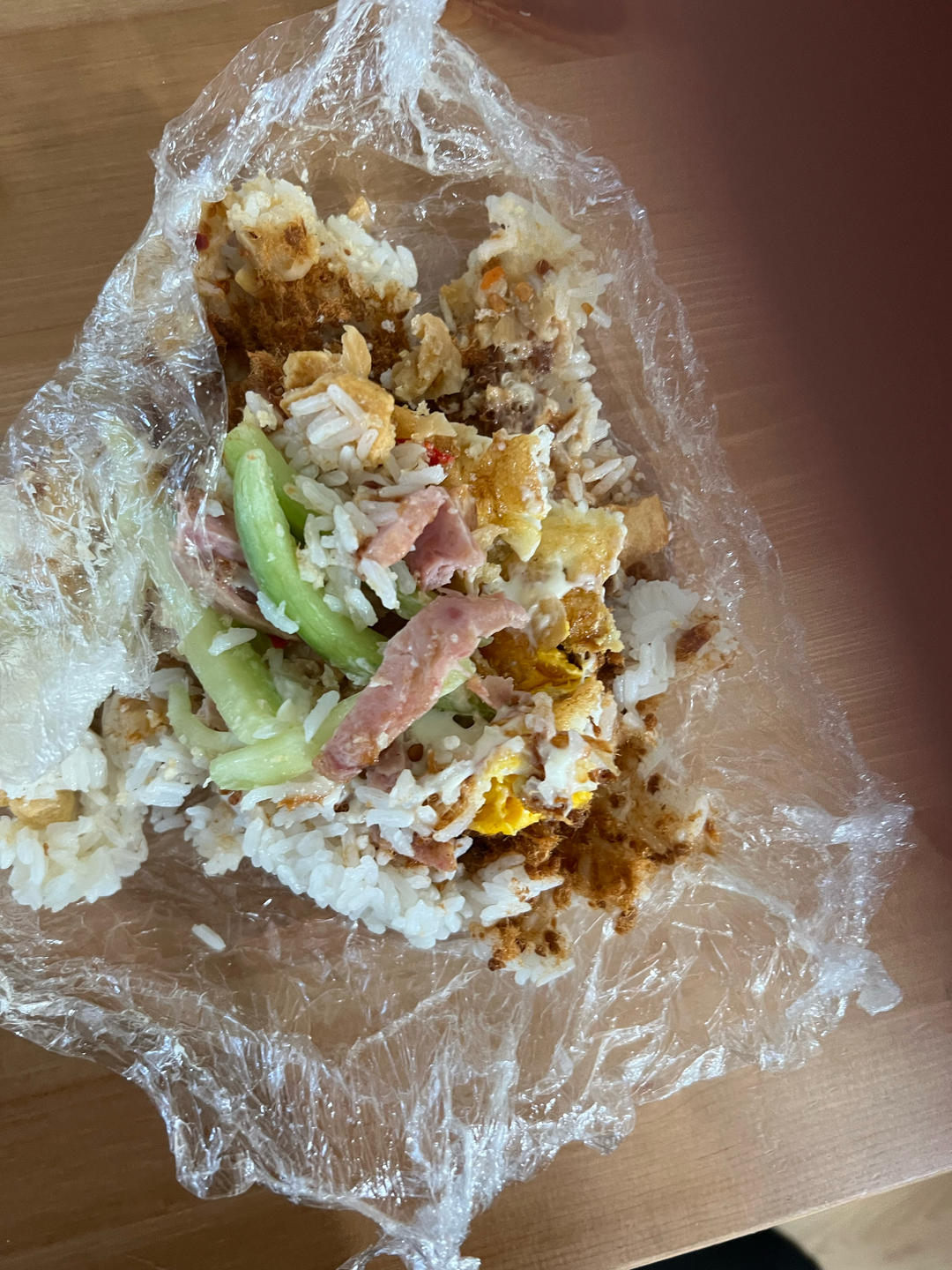 快手早餐…台湾饭团