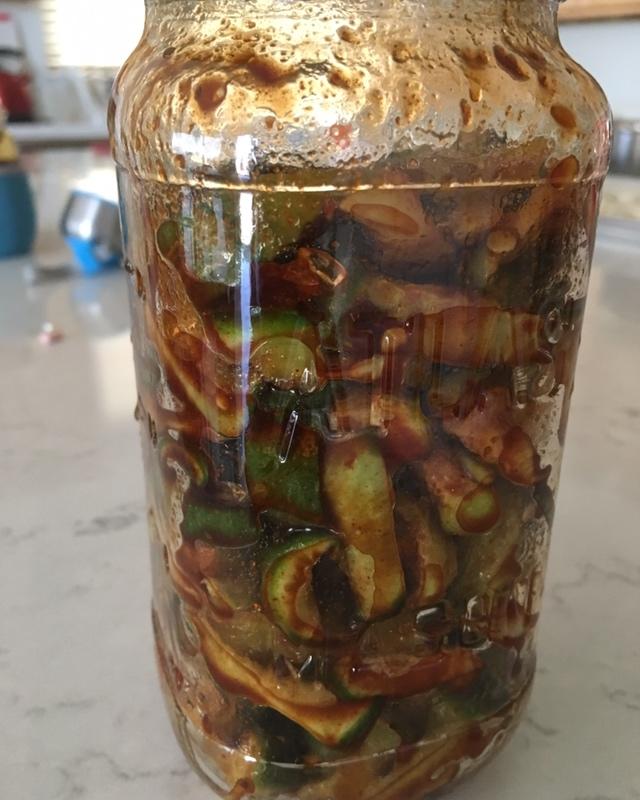 腌萝卜干---小时候的味道