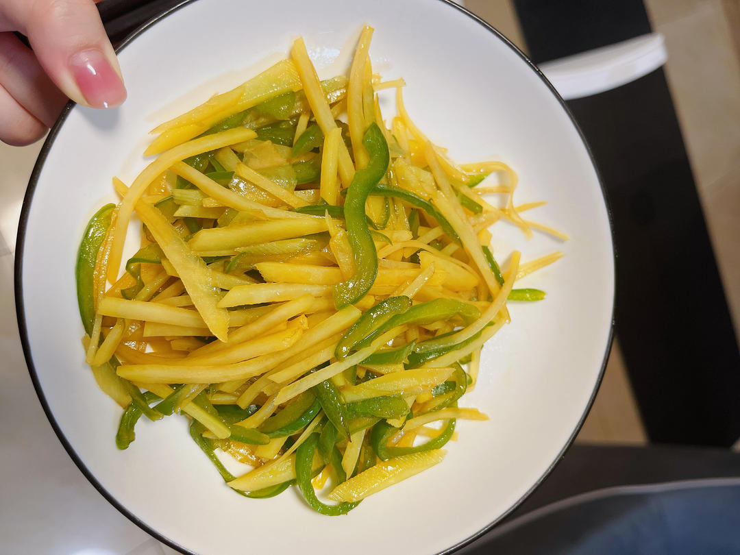 青椒土豆丝