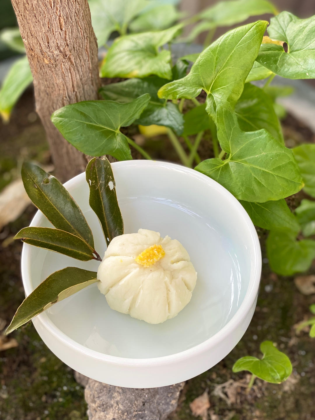 不用月饼模具的枣泥山药糕