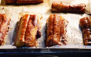 蜜汁烤鳗鱼（一整条尽情炫）的做法 步骤13