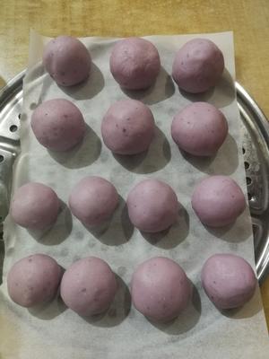 紫薯巧克力糯米糍的做法 步骤3