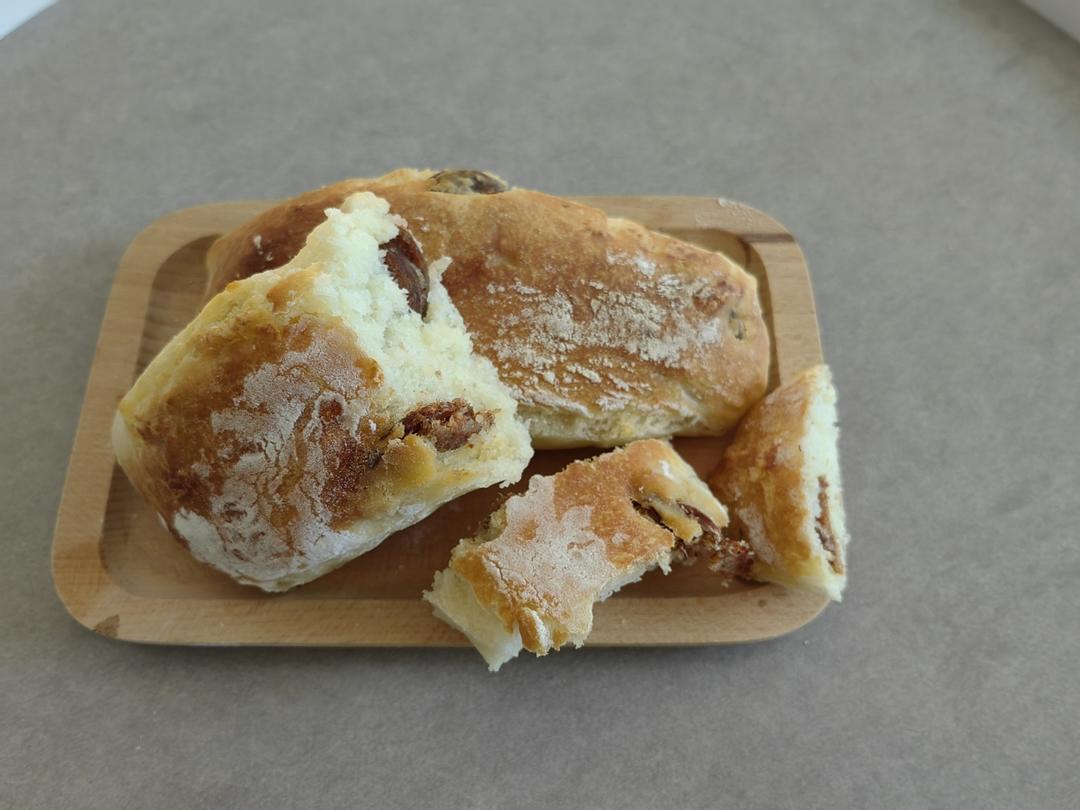 【ciabatta】家庭版恰巴塔，软乎乎的拖鞋面包