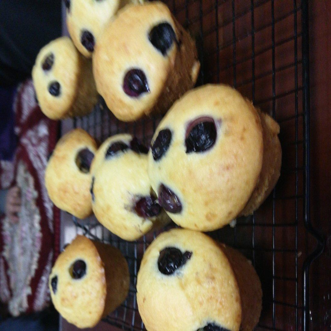 烘培•经典蓝莓玛芬纸杯蛋糕 好味道 做法简单（德国食材版）