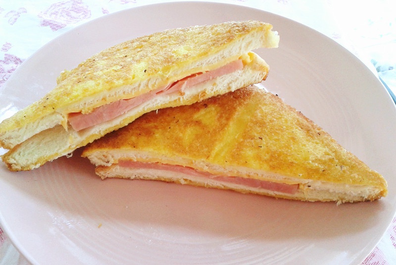 港式小食火腿西多士