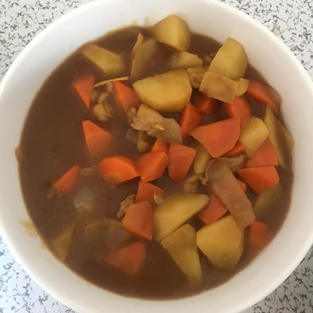 咖喱鸡肉饭