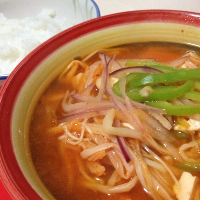 韩国泡菜豆腐汤