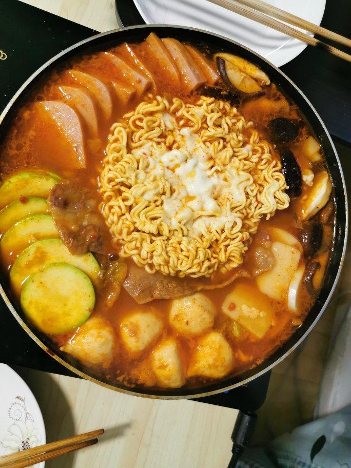 韩国部队锅拉面锅（超好吃）