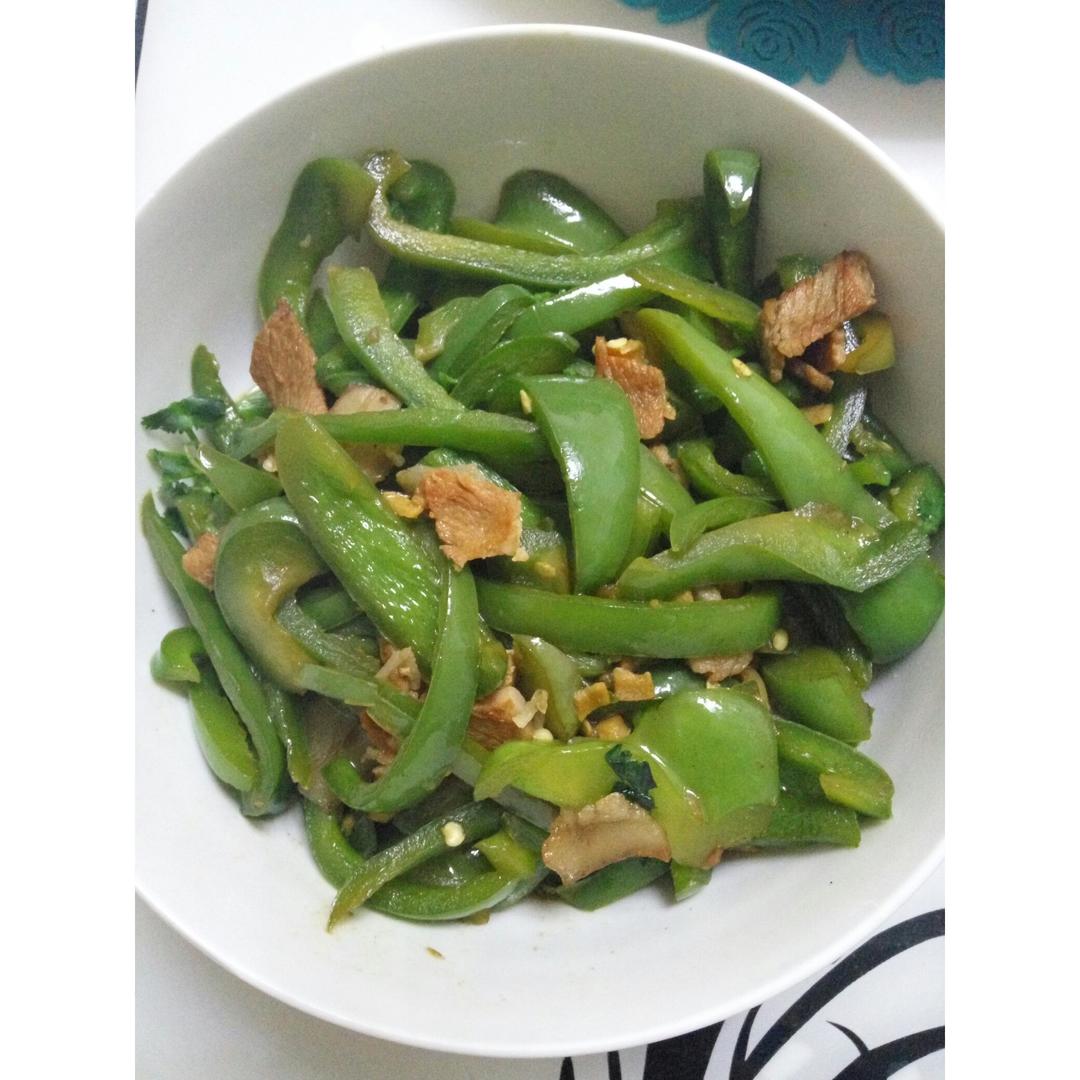 青椒炒肉丝
